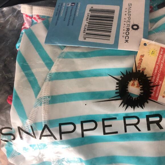 SNAPPER ROCK 3 Pc Bikini Set SPF UPF 50+ Size 2 - Picture 2 of 4